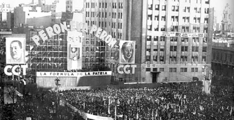 Acto del 22 de agosto de 1951, peronismo