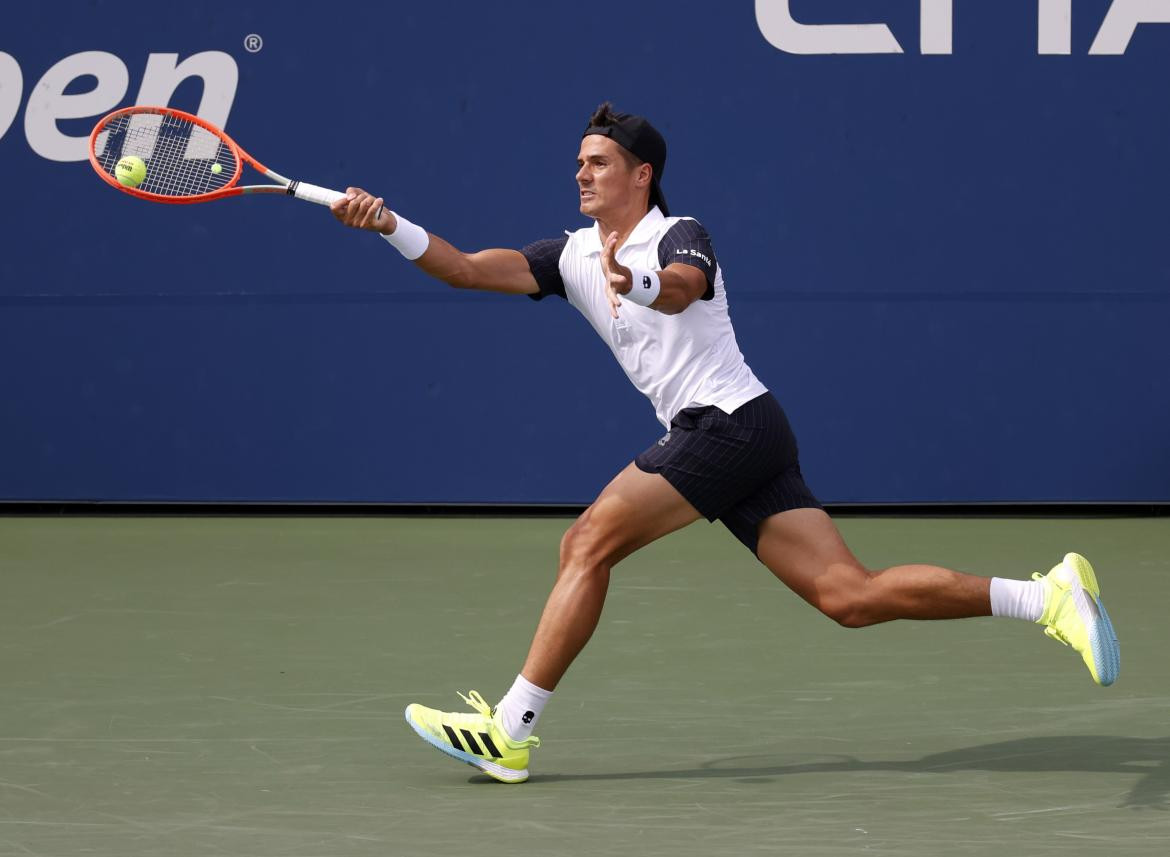 Federico Coria en el US Open, REUTERS