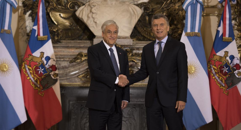 Sebastián Piñera y Mauricio Macri