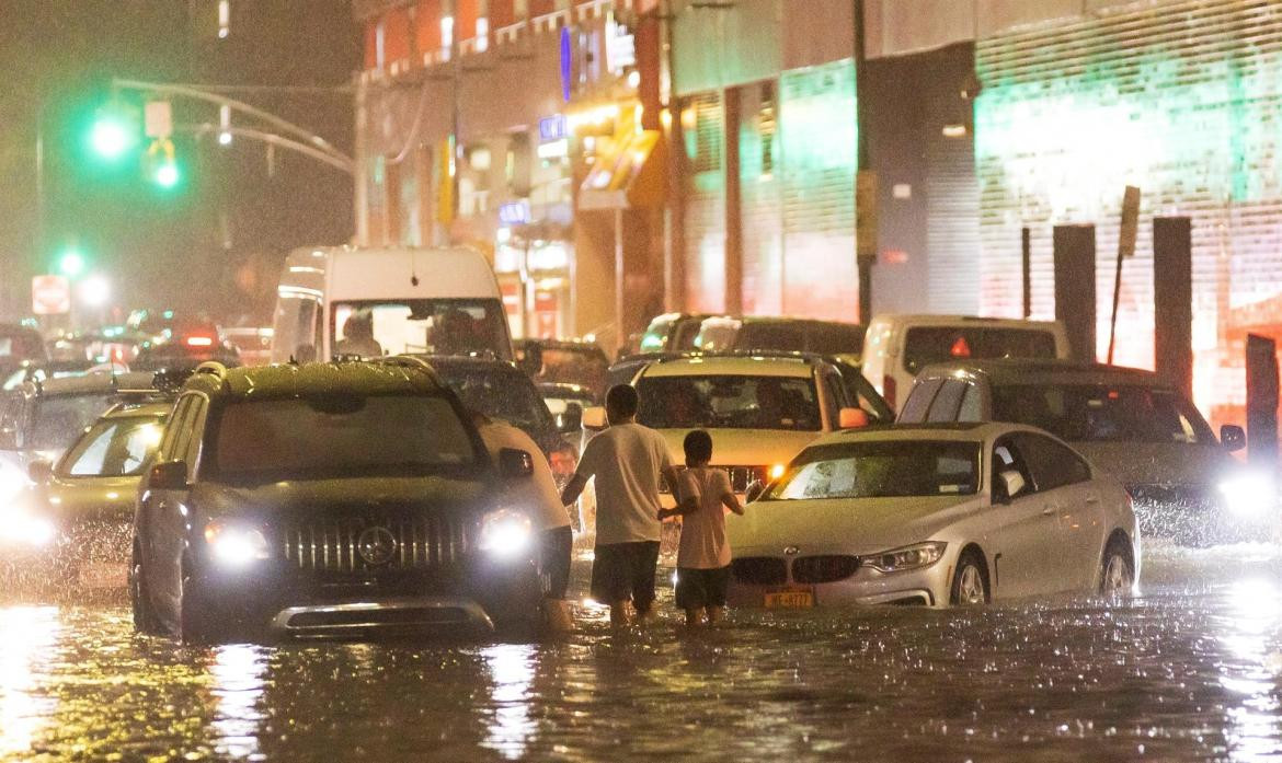 Inundaciones en Nueva York, EFE