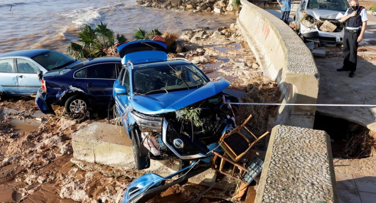España: lluvias torrenciales, pueblos bajo el barro y al menos dos muertos