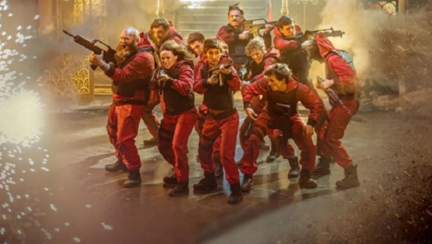 La casa de Papel, Netflix