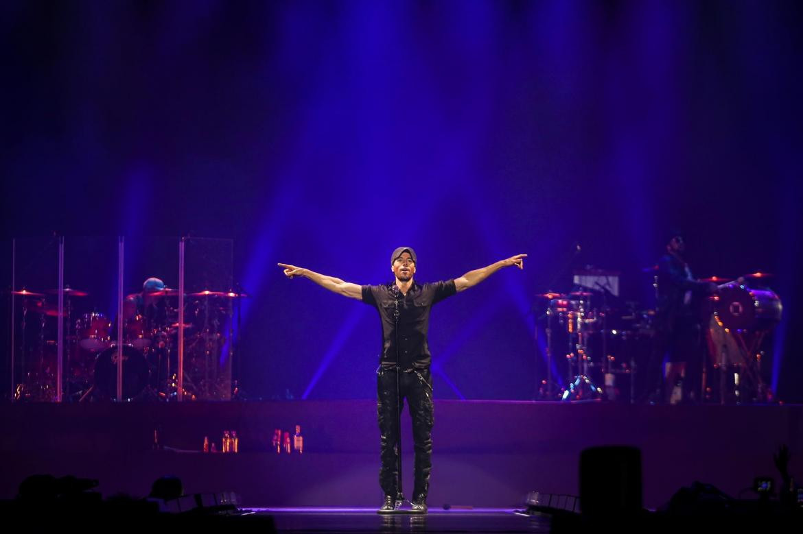 Enrique Iglesias, cantante. Foto: EFE.