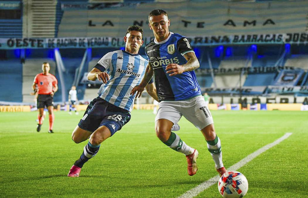 Racing vs. Banfield, fútbol argentino, NA