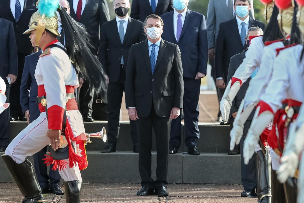 Jair Bolsonaro, presidente de Brasil, desfile militar, NA