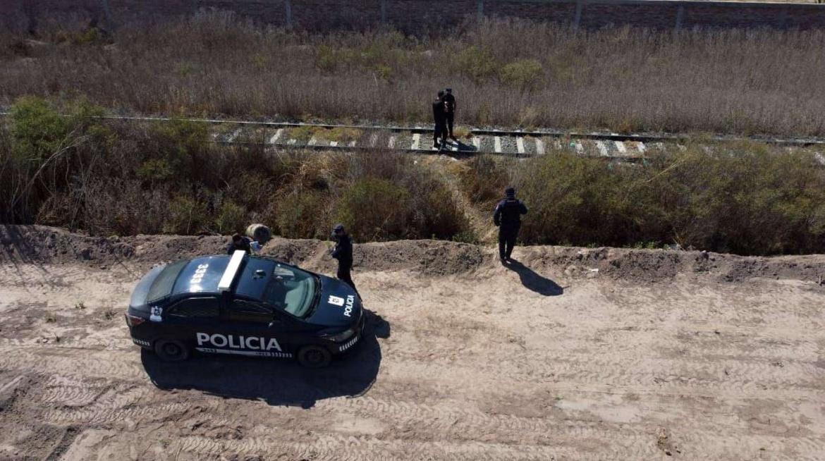 Accidente de un joven con un tren en Mendoza, Gentileza Los Andes