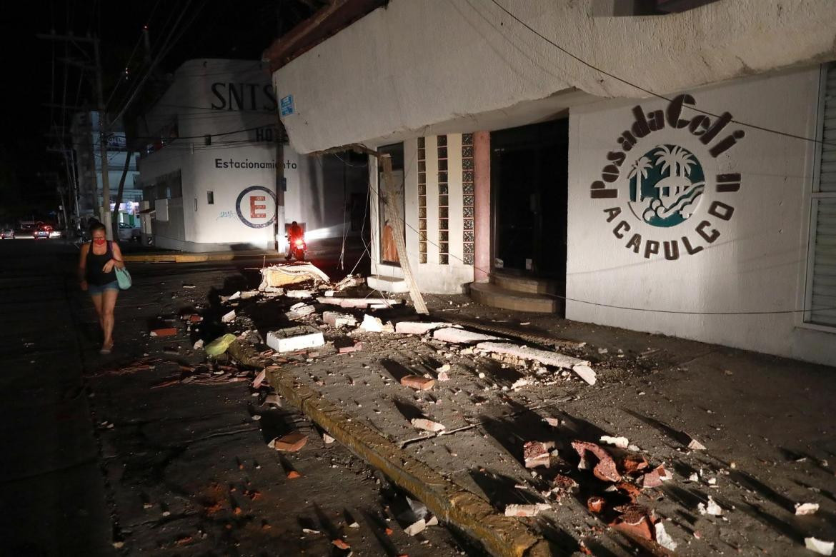 Fuerte terremoto en México, EFE