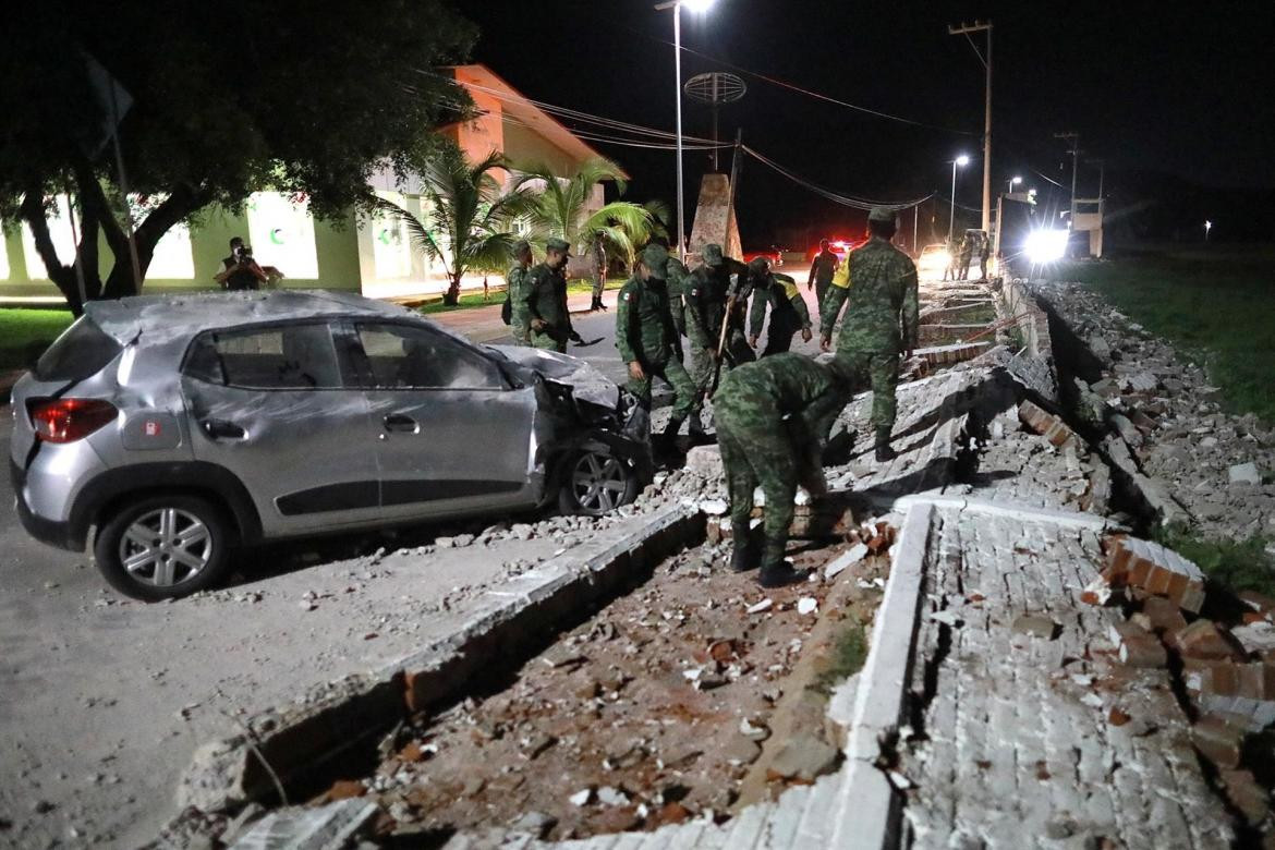 Fuerte terremoto en México, EFE