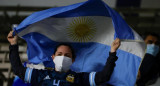 Hinchas en el Monumental, Argentina vs Bolivia, EFE