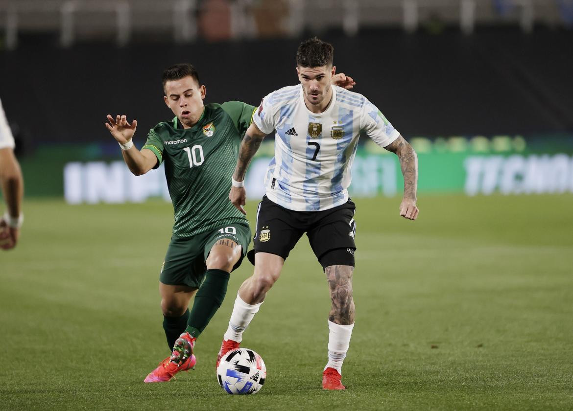 Rodrigo De Paul, Argentina vs Bolivia, Reuters