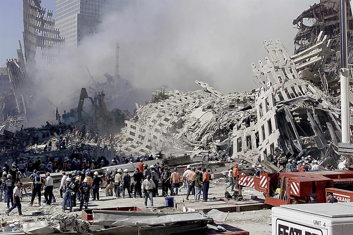 Atentado del 11 de septiembre del 2001, Torres Gemelas, EFE