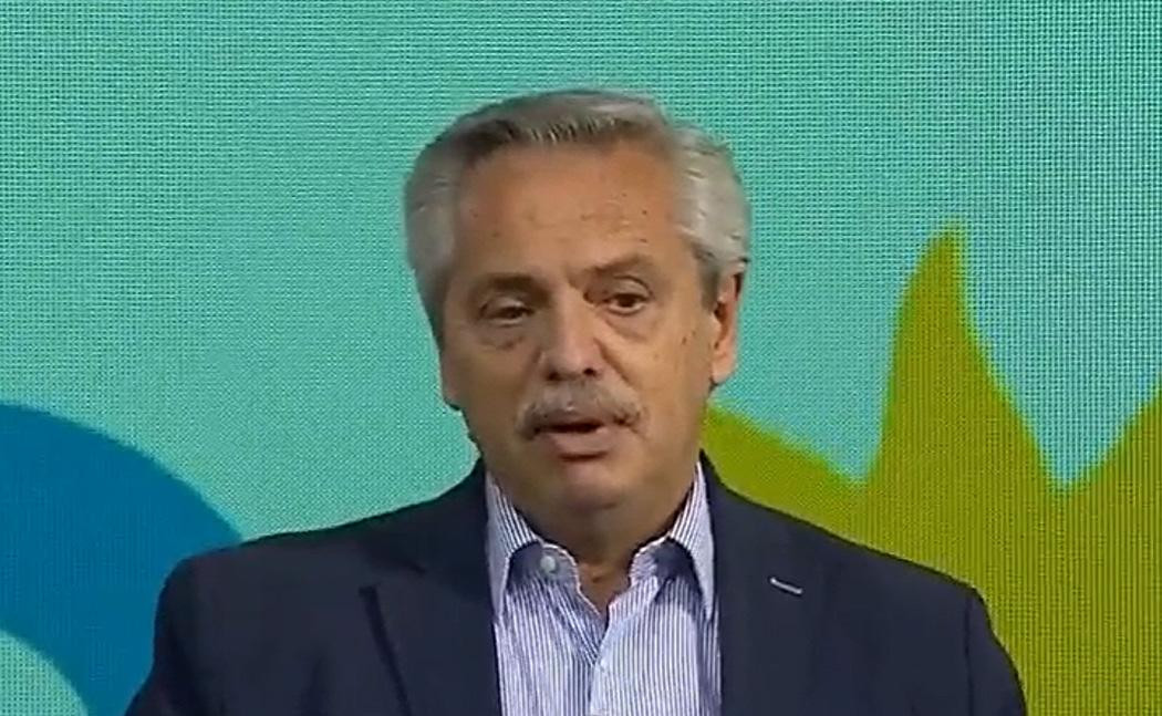 Alberto Fernández, presidente de Argentina, conferencia