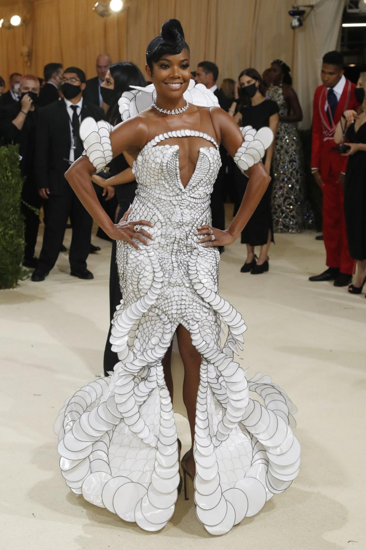 Gabrielle Union en la MET Gala, Reuters