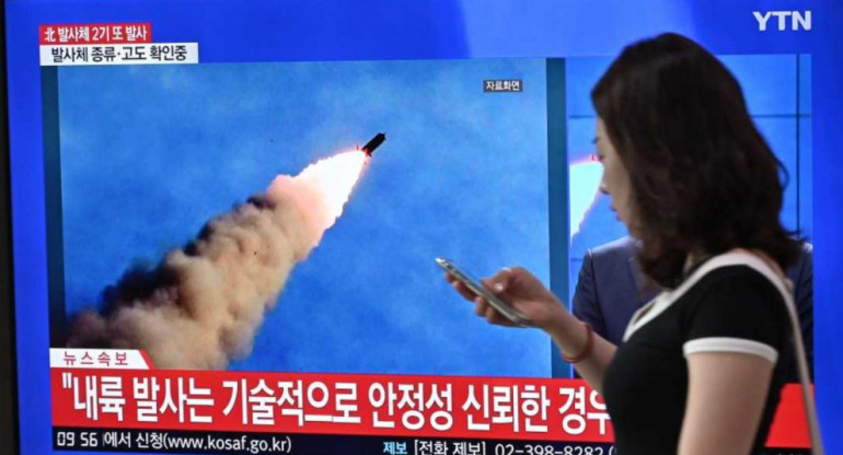 Corea del Norte prueba con un nuevo misil de crucero de largo alcance, NA