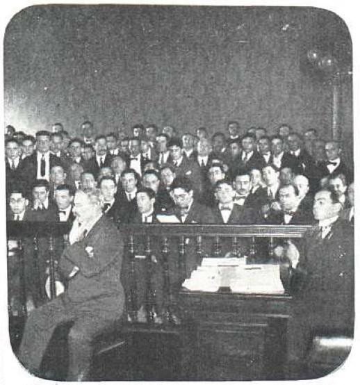 Mateo Banks durante el juicio