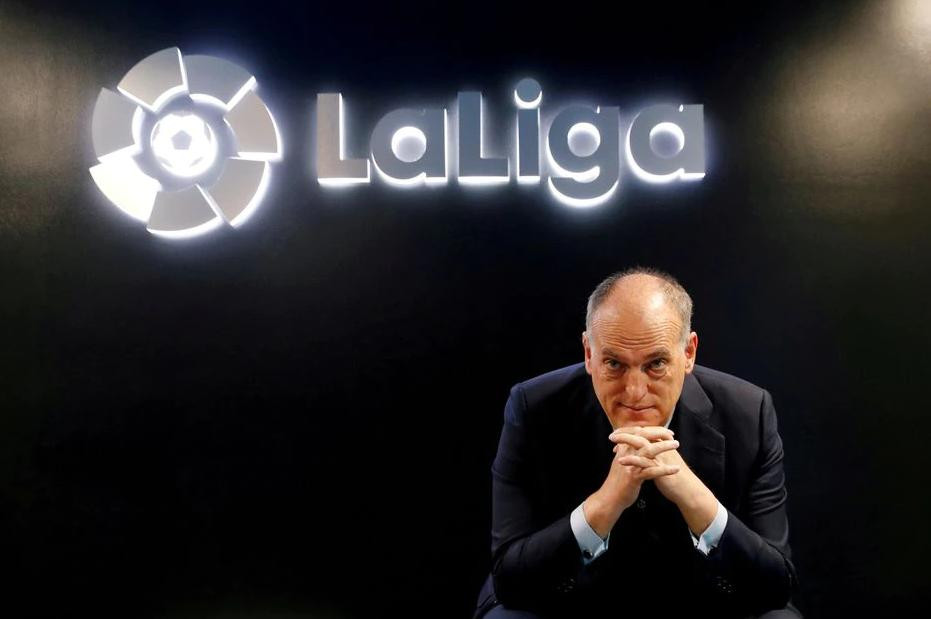 Javier Tebas, presidente de LaLiga, Reuters