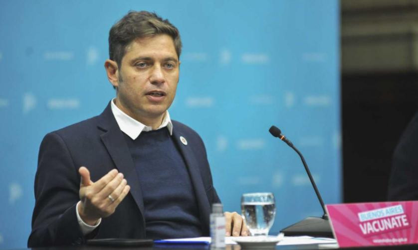 Axel Kicillof, Provincia, NA