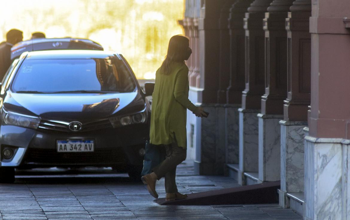 Sabina Frederic en Casa Rosada, AGENCIA NA