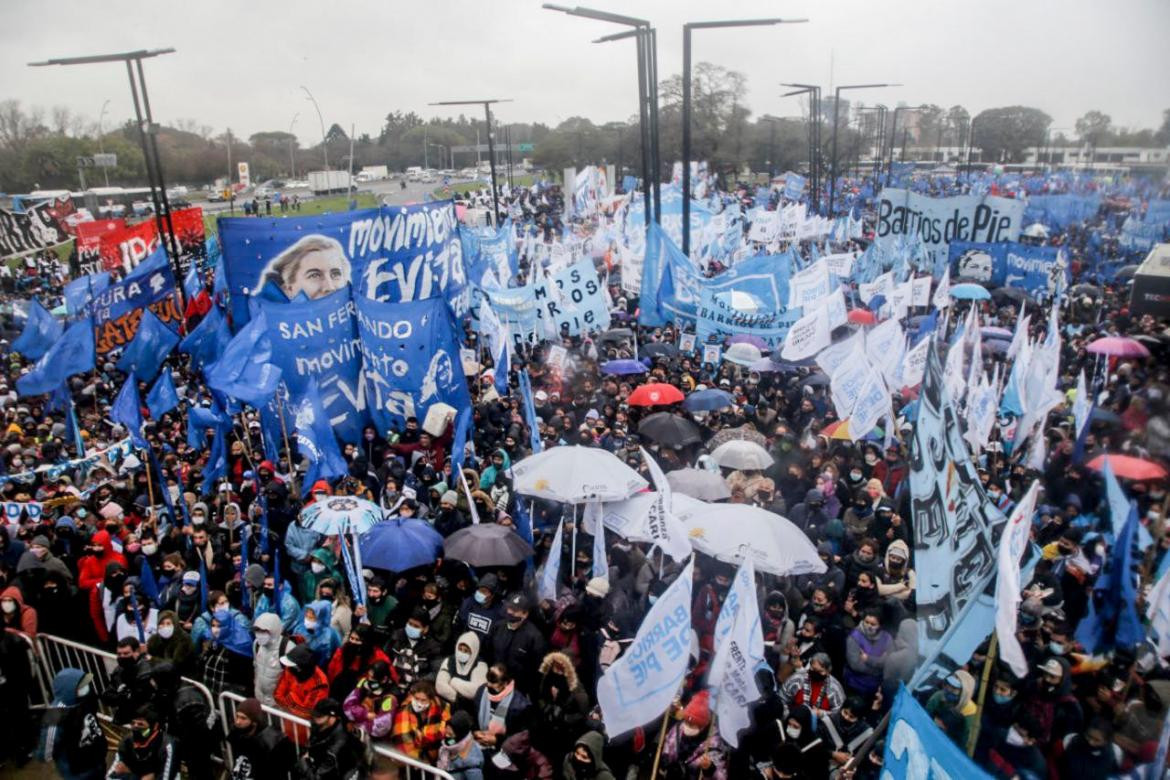 Movimiento Evita, marcha