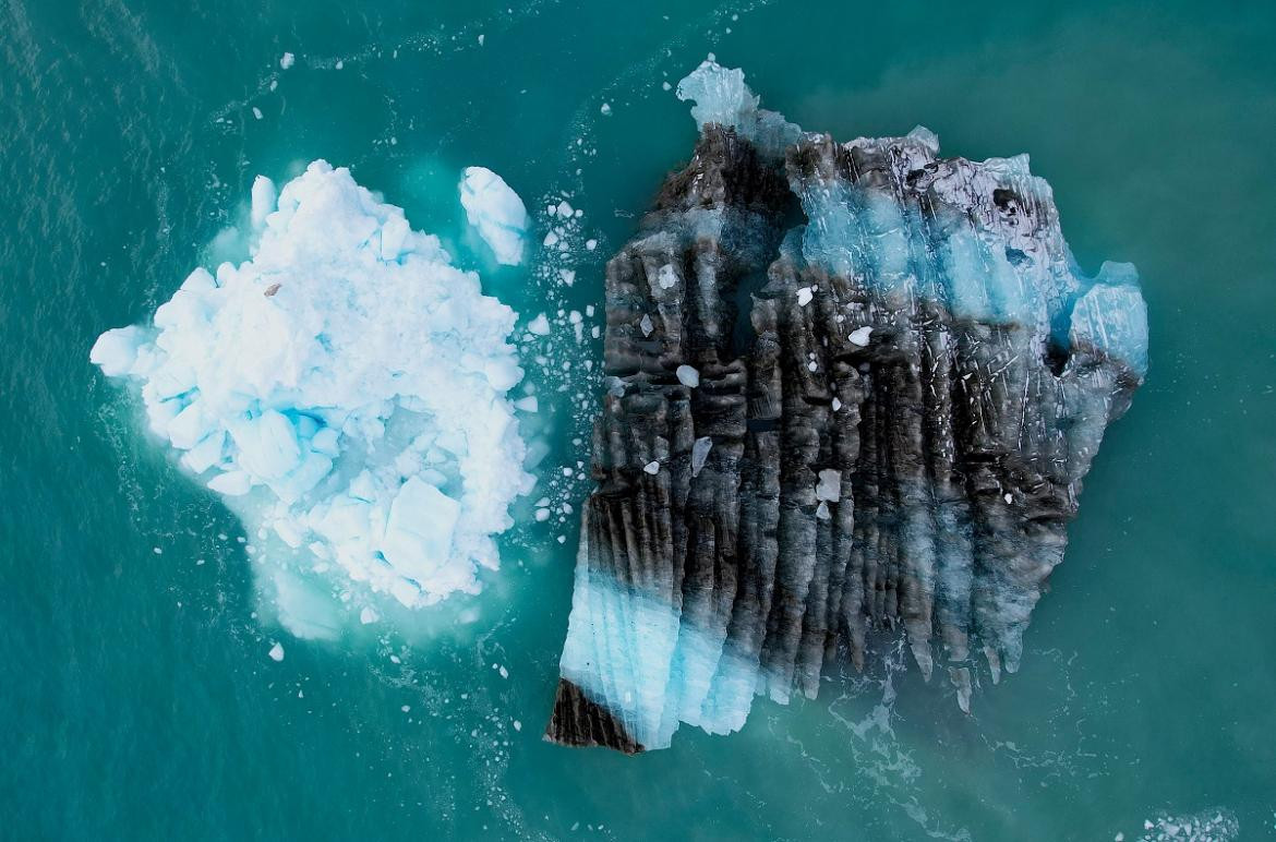 Groenlandia: impactantes imágenes del derretimiento de los glaciares 2. Reuters.