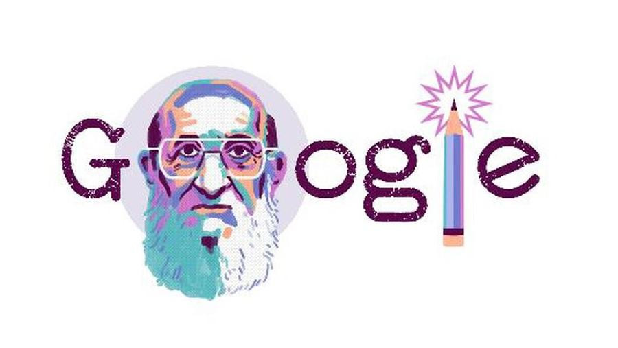 Google, Paulo Freire, Doodle