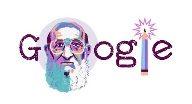 Google, Paulo Freire, Doodle