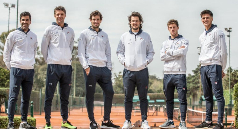 Tenis, equipo argentino de Copa Davis, NA