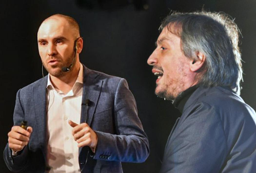 Martín Guzmán y Máximo Kirchner, NA