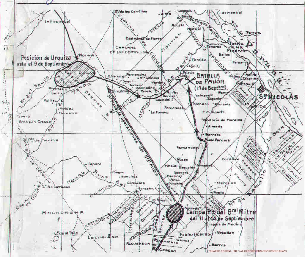 Planos de Bartolomé Mitre