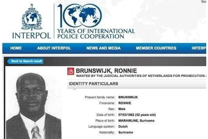 Ronnie Brunswijk, Surinam