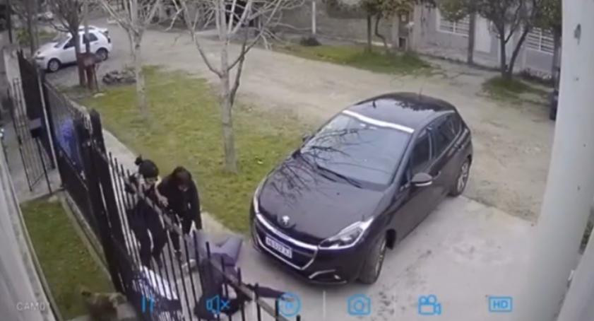 Inseguridad en Quilmes, captura de video