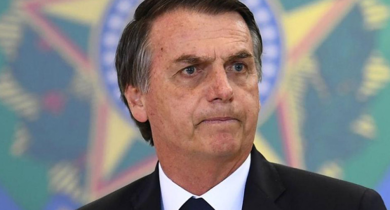 Bolsonaro reveló que su esposa se vacunó en EEUU