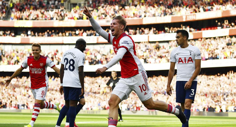Arsenal vs. Tottenham, Premier League, Reuters
