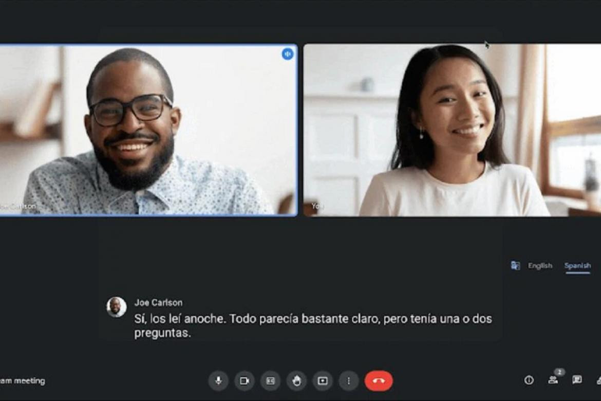 Google Meet prueba subtítulos traducidos en vivo en las videollamadas