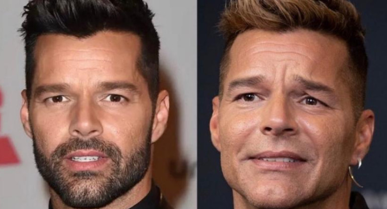 Ricky Martin, antes y después