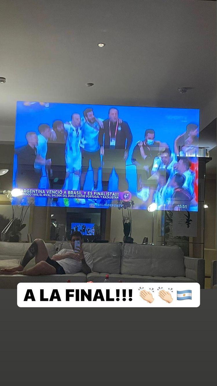 Mensaje de Lionel Messi tras el pase a la final de Argentina en el Mundial de Futsal