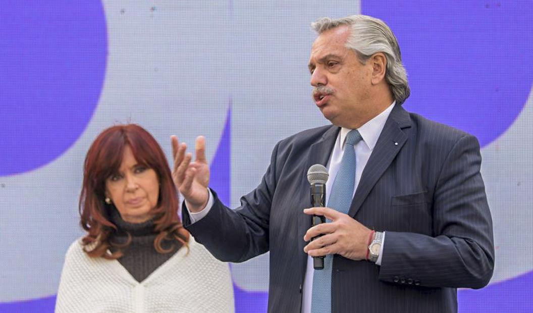 Cristina Kirchner y Alberto Fernández, Gobierno, NA