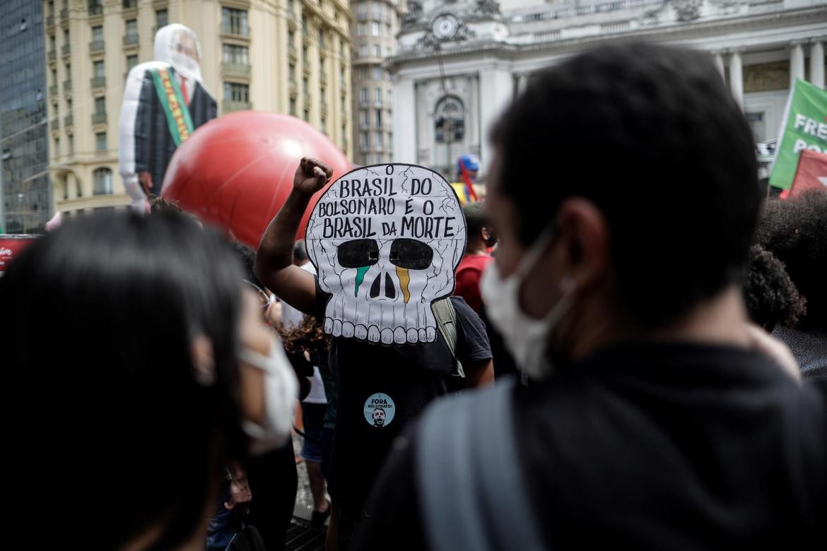 Masivas protestas en Brasil contra Bolsonaro, EFE