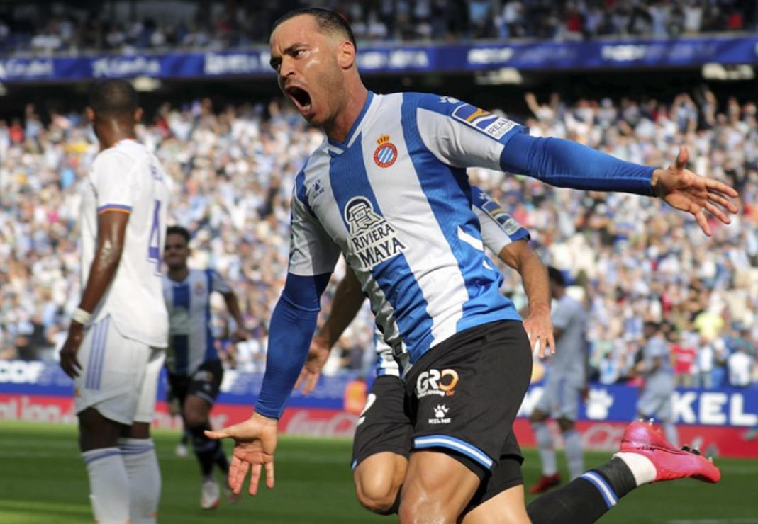 Festejo del Espanyol ante Real Madrid, NA