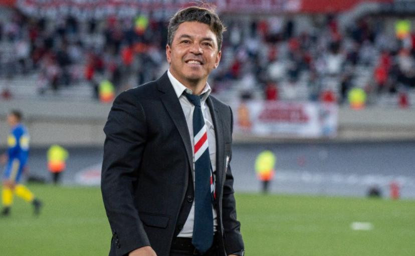 Marcelo Gallardo, técnico de River, NA