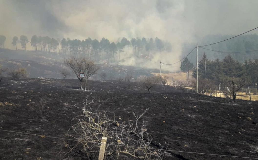 Incendios en Córdoba, NA