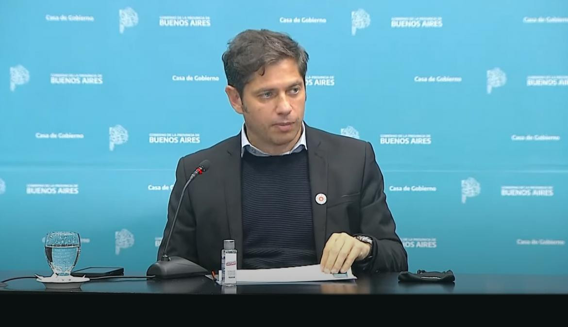 Axel Kicillof, gobernador de la provincia de Buenos Aires