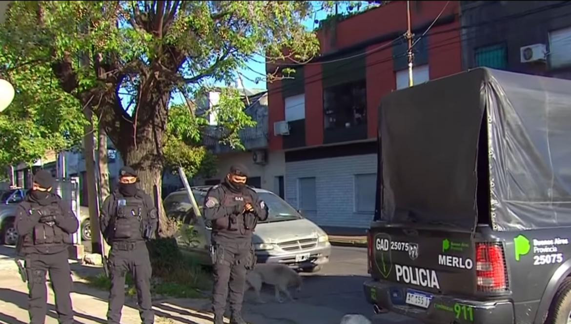 Toma de rehenes trágica en Caseros, AGENCIA NA