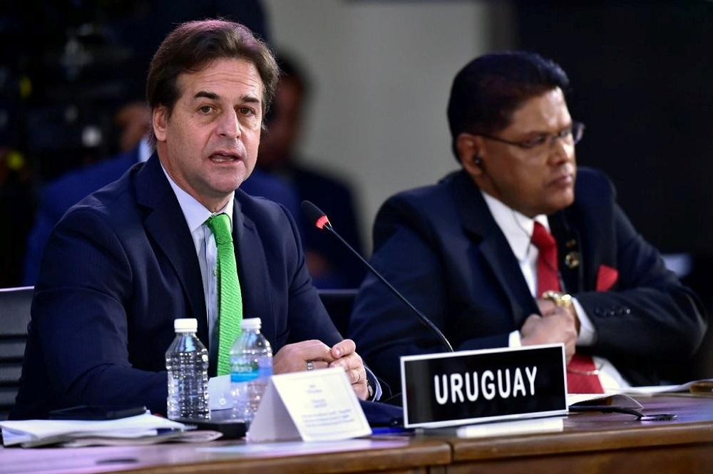 Luis Lacalle Pou, presidente de Uruguay. Reuters