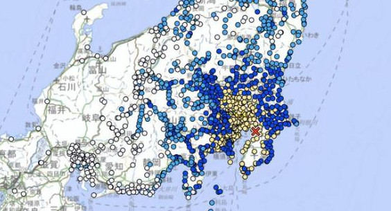 Un terremoto de magnitud 6,1 sacudió a Tokio 