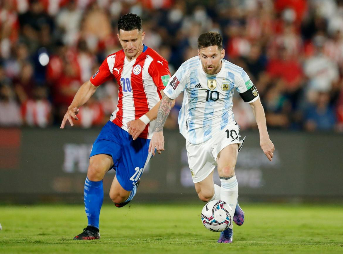 Argentina vs. Paraguay por Eliminatorias, Reuters