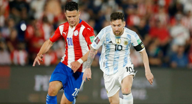 Argentina vs. Paraguay por Eliminatorias, Reuters