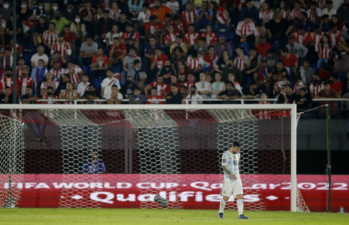 Hinchas paraguayos, Paraguay vs Argentina, Reuters