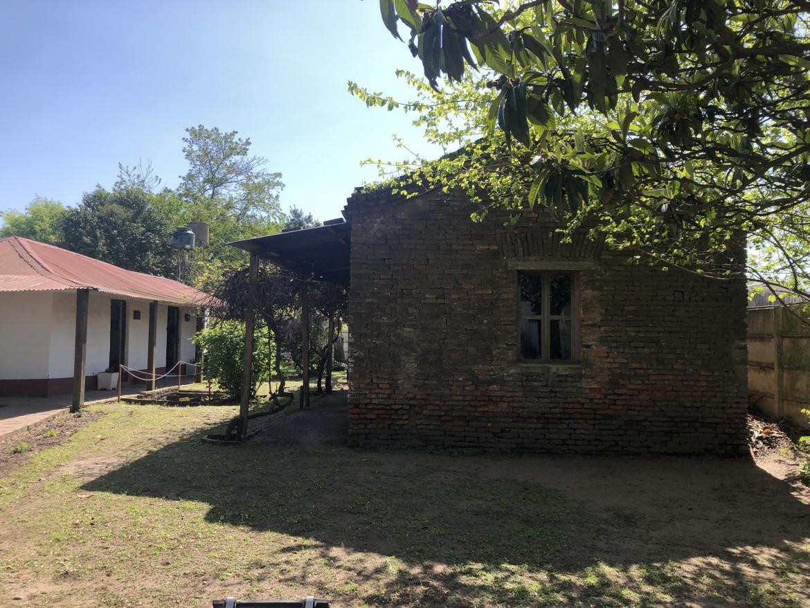 Fachada de la casa natal de Juan Domingo Perón en Roque Pérez