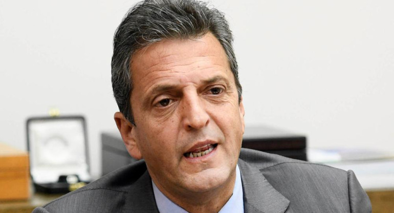 Sergio Massa, presidente de la Cámara de Diputados, NA